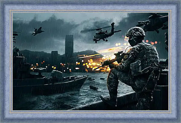 Картина в раме - Battlefield 4 Картина в раме - Battlefield 4