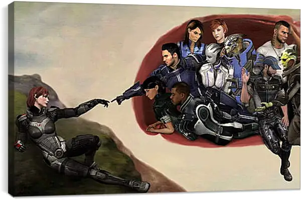 Постер на подрамнике - Mass Effect 3 Постер на подрамнике - Mass Effect 3
