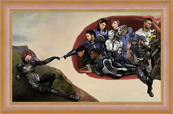 Картина в раме - Mass Effect 3 Картина в раме - Mass Effect 3