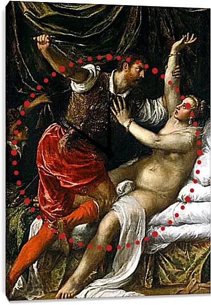 Часы картина - Тарквиний и Лукреция. Тициан Вечеллио
Часы картина - Тарквиний и Лукреция. Тициан Вечеллио