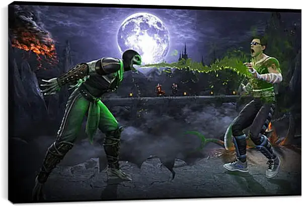 Постер на подрамнике - Mortal Kombat Постер на подрамнике - Mortal Kombat