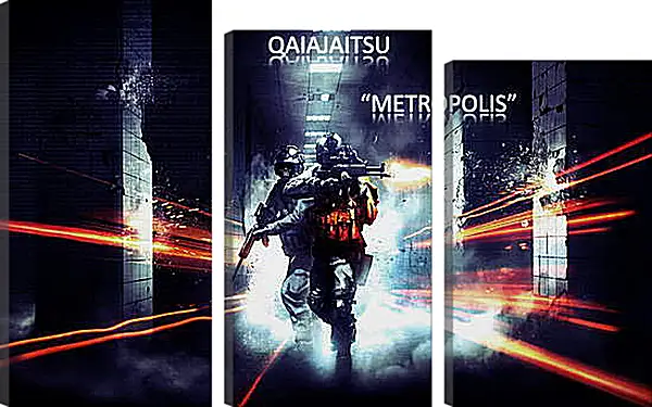 Модульная картина - Battlefield 3 Модульная картина - Battlefield 3