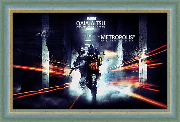 Картина в раме - Battlefield 3 Картина в раме - Battlefield 3