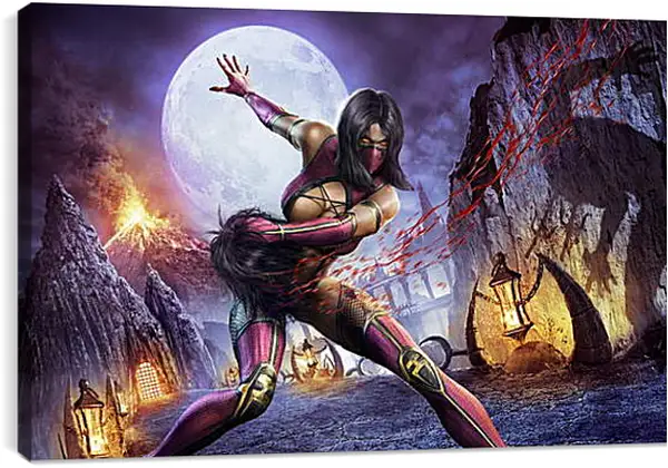 Постер на подрамнике - Mortal Kombat Постер на подрамнике - Mortal Kombat