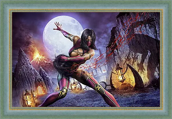 Картина в раме - Mortal Kombat Картина в раме - Mortal Kombat