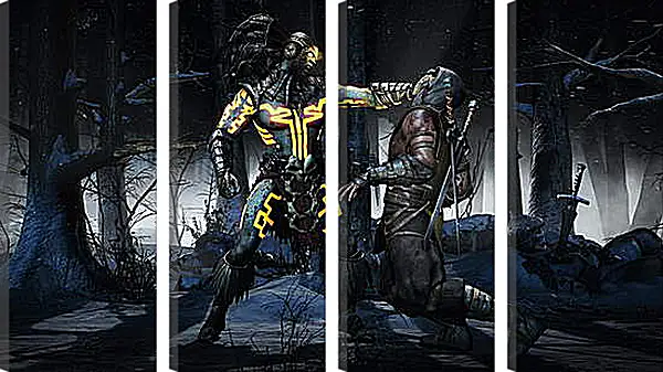 Модульная картина - Mortal Kombat X Модульная картина - Mortal Kombat X