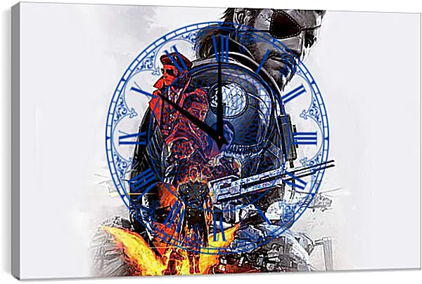 Часы картина - Metal Gear Solid V: The Phantom Pain
Часы картина - Metal Gear Solid V: The Phantom Pain