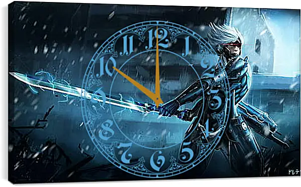 Часы картина - Metal Gear Rising Raiden
Часы картина - Metal Gear Rising Raiden