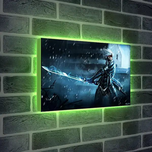 Лайтбокс световая панель - Metal Gear Rising Raiden
Лайтбокс световая панель - Metal Gear Rising Raiden