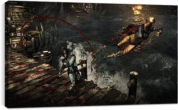Постер на подрамнике - Mortal Kombat X Постер на подрамнике - Mortal Kombat X