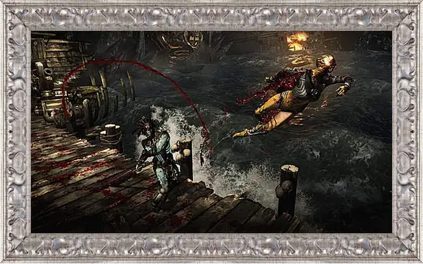 Картина в раме - Mortal Kombat X Картина в раме - Mortal Kombat X