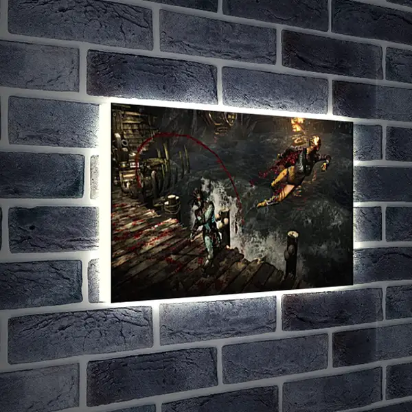 Лайтбокс световая панель - Mortal Kombat X Лайтбокс световая панель - Mortal Kombat X
