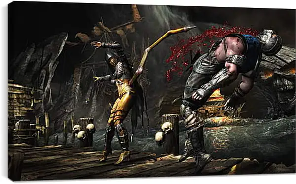 Постер на подрамнике - Mortal Kombat X Постер на подрамнике - Mortal Kombat X