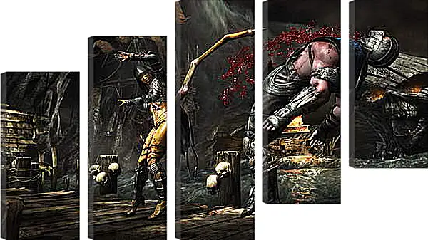 Модульная картина - Mortal Kombat X Модульная картина - Mortal Kombat X