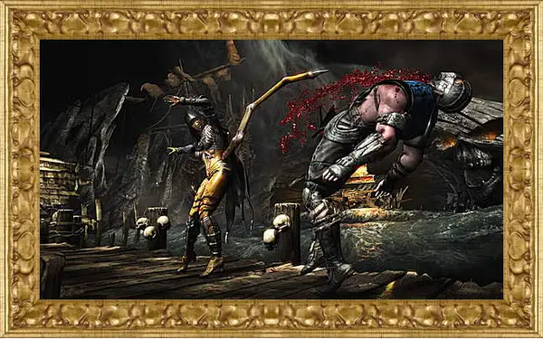 Картина в раме - Mortal Kombat X Картина в раме - Mortal Kombat X