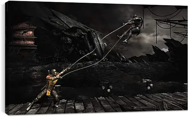 Постер на подрамнике - Mortal Kombat X Постер на подрамнике - Mortal Kombat X