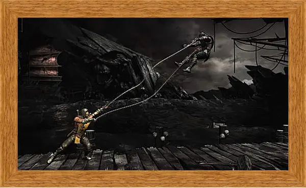Картина в раме - Mortal Kombat X Картина в раме - Mortal Kombat X