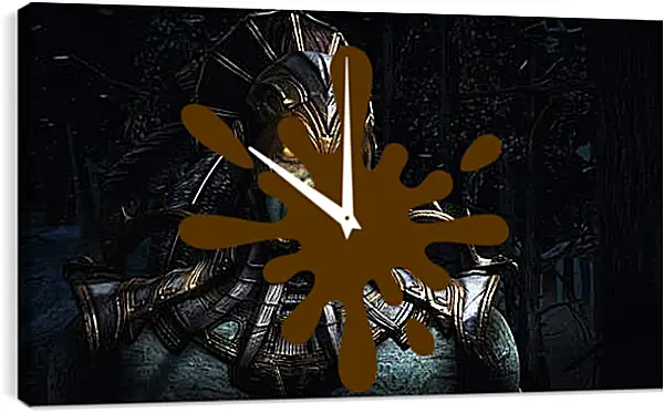 Часы картина - Mortal Kombat X Часы картина - Mortal Kombat X