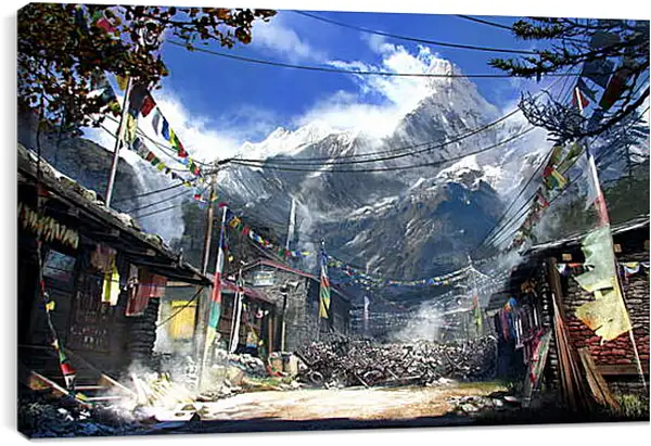 Постер на подрамнике - Far Cry 4 Постер на подрамнике - Far Cry 4