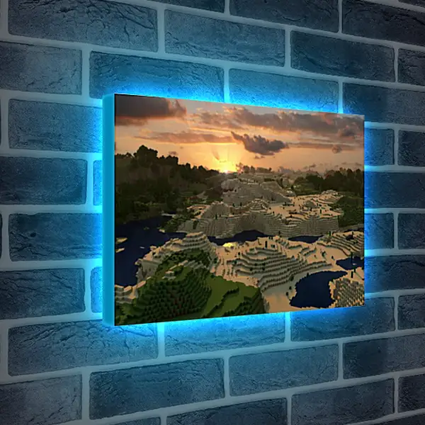 Лайтбокс световая панель - Minecraft Лайтбокс световая панель - Minecraft