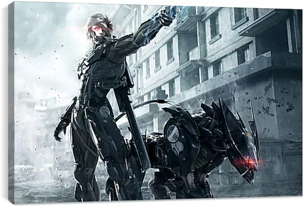 Постер на подрамнике - Metal Gear Rising: Revengeance
Постер на подрамнике - Metal Gear Rising: Revengeance