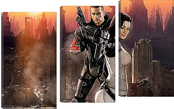 Модульная картина - Mass Effect 2 Модульная картина - Mass Effect 2