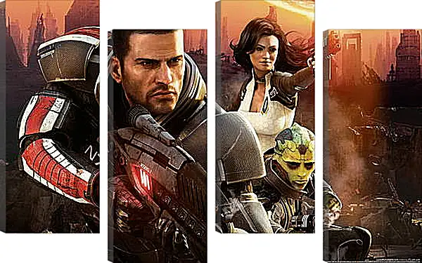 Модульная картина - Mass Effect 2 Модульная картина - Mass Effect 2