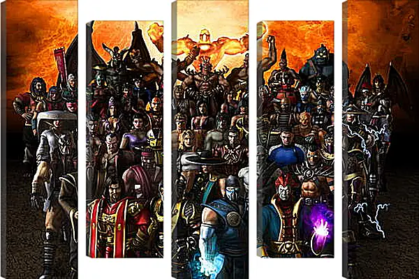 Модульная картина - Mortal Kombat Модульная картина - Mortal Kombat