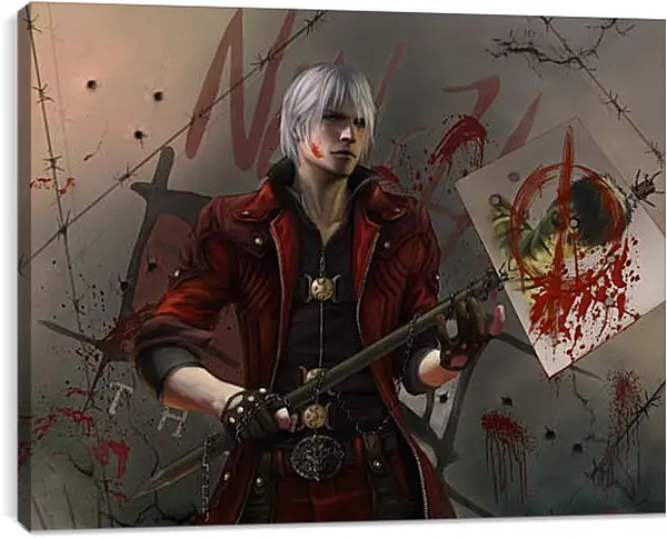 Постер на подрамнике - Devil May Cry Постер на подрамнике - Devil May Cry