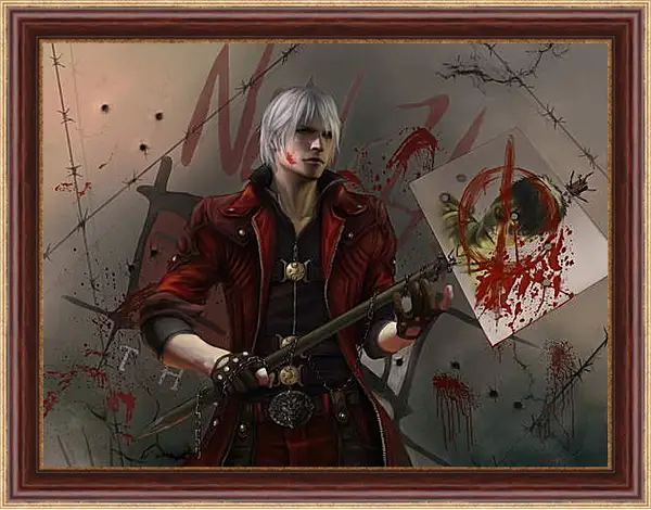 Картина в раме - Devil May Cry Картина в раме - Devil May Cry