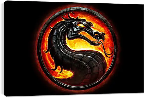Постер на подрамнике - Mortal Kombat Постер на подрамнике - Mortal Kombat