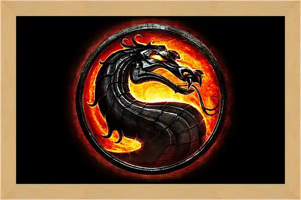 Картина в раме - Mortal Kombat Картина в раме - Mortal Kombat