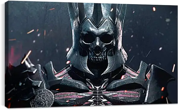 Постер на подрамнике - The Witcher 3 (Ведьмак), король Дикой охоты Постер на подрамнике - The Witcher 3 (Ведьмак), король Дикой охоты