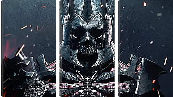 Модульная картина - The Witcher 3 (Ведьмак), король Дикой охоты Модульная картина - The Witcher 3 (Ведьмак), король Дикой охоты