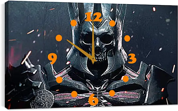 Часы картина - The Witcher 3 (Ведьмак), король Дикой охоты Часы картина - The Witcher 3 (Ведьмак), король Дикой охоты