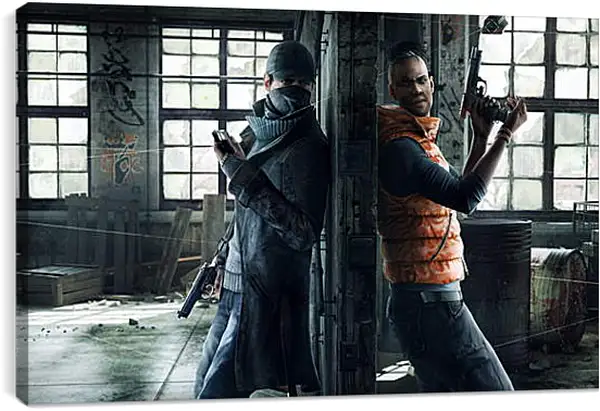 Постер на подрамнике - Watch Dogs Постер на подрамнике - Watch Dogs