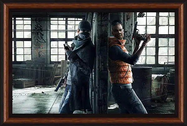 Картина в раме - Watch Dogs Картина в раме - Watch Dogs