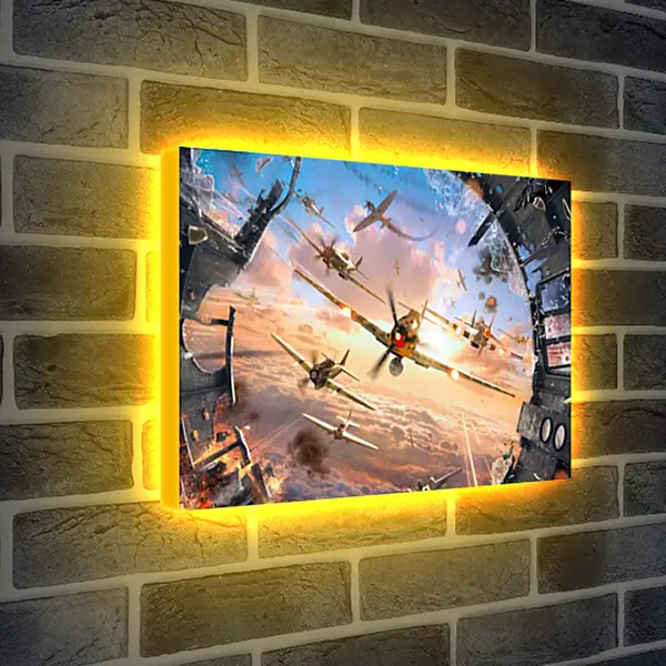 Лайтбокс световая панель - World Of Warplanes Лайтбокс световая панель - World Of Warplanes