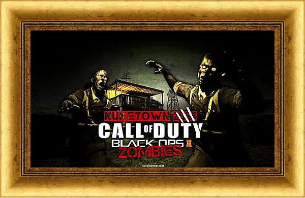 Картина в раме - Call Of Duty: Black Ops II Картина в раме - Call Of Duty: Black Ops II