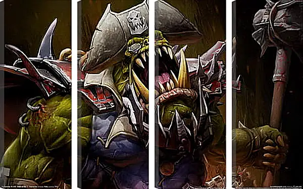 Модульная картина - Warhammer 40K Модульная картина - Warhammer 40K