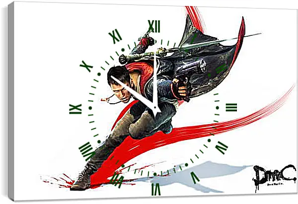 Часы картина - DmC: Devil May Cry Часы картина - DmC: Devil May Cry