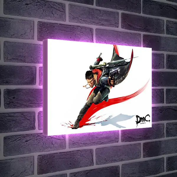Лайтбокс световая панель - DmC: Devil May Cry Лайтбокс световая панель - DmC: Devil May Cry