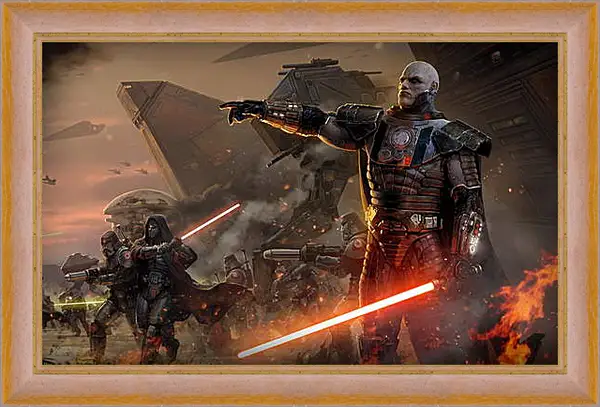 Картина в раме - Star Wars The Old Republic Картина в раме - Star Wars The Old Republic