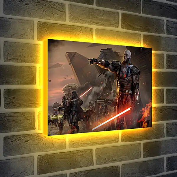 Лайтбокс световая панель - Star Wars The Old Republic Лайтбокс световая панель - Star Wars The Old Republic