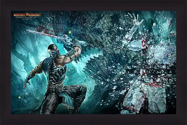 Картина в раме - Mortal Kombat Картина в раме - Mortal Kombat