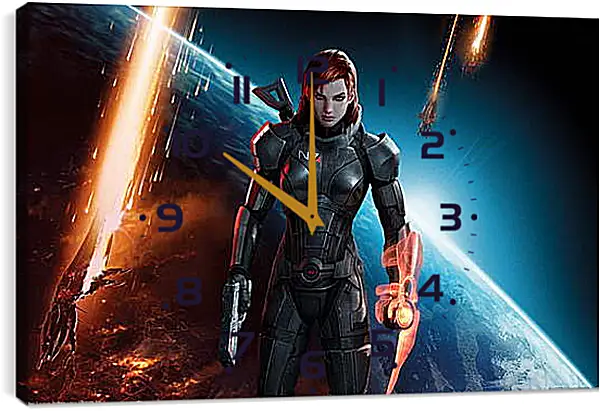 Часы картина - Mass Effect 3 Часы картина - Mass Effect 3