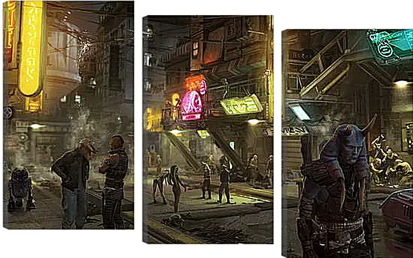 Модульная картина - Star Wars 1313 Модульная картина - Star Wars 1313