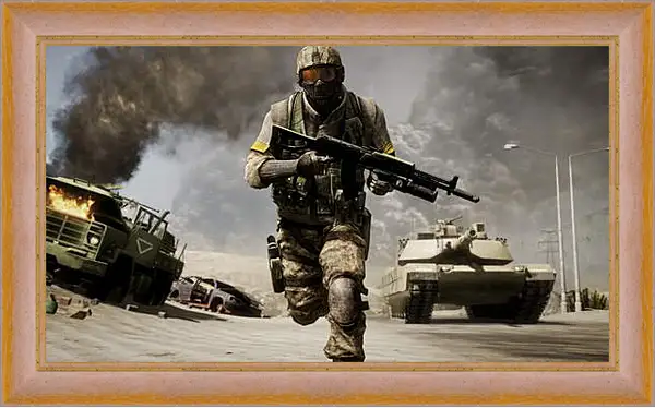 Картина в раме - Battlefield: Bad Company 2 Картина в раме - Battlefield: Bad Company 2