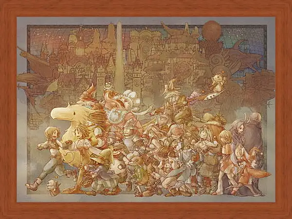 Картина в раме - Final Fantasy Картина в раме - Final Fantasy