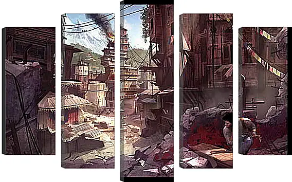 Модульная картина - Uncharted 2: Among Thieves Модульная картина - Uncharted 2: Among Thieves